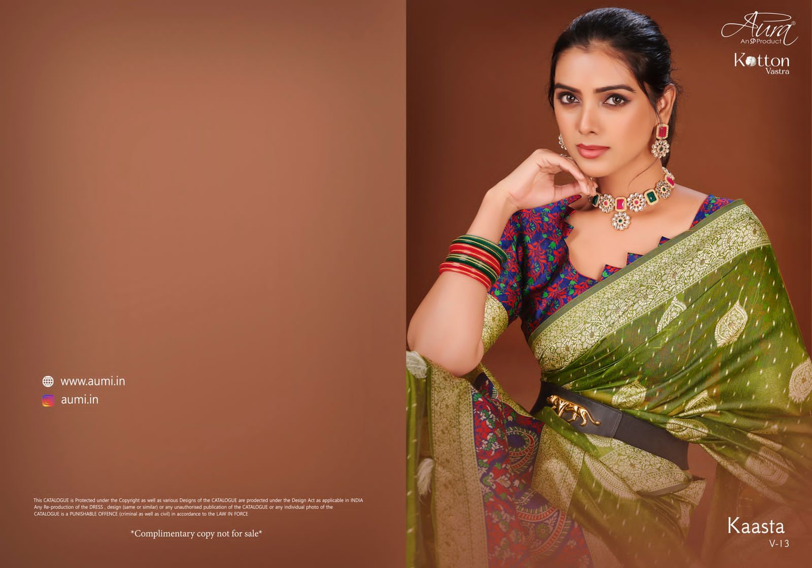 Aura sarees Kaasta VOL 13